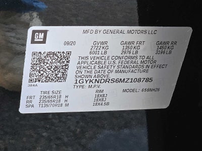 2021 Cadillac XT5 AWD 4dr Premium Luxury