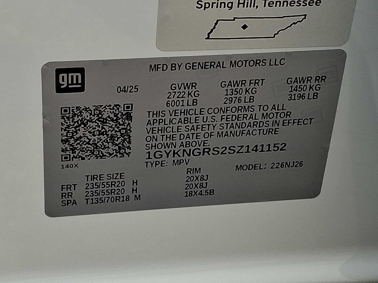 2025 Cadillac XT5 AWD 4dr Sport