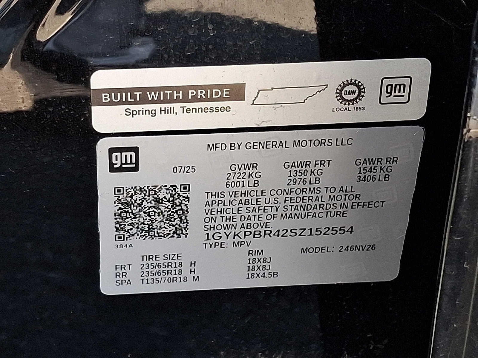 2025 Cadillac XT6 AWD 4dr Luxury