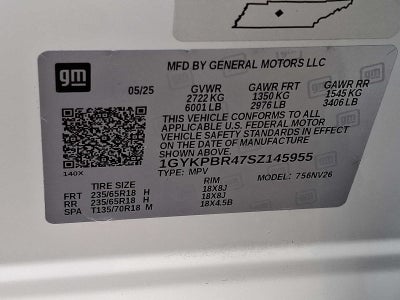 2025 Cadillac XT6 AWD 4dr Luxury