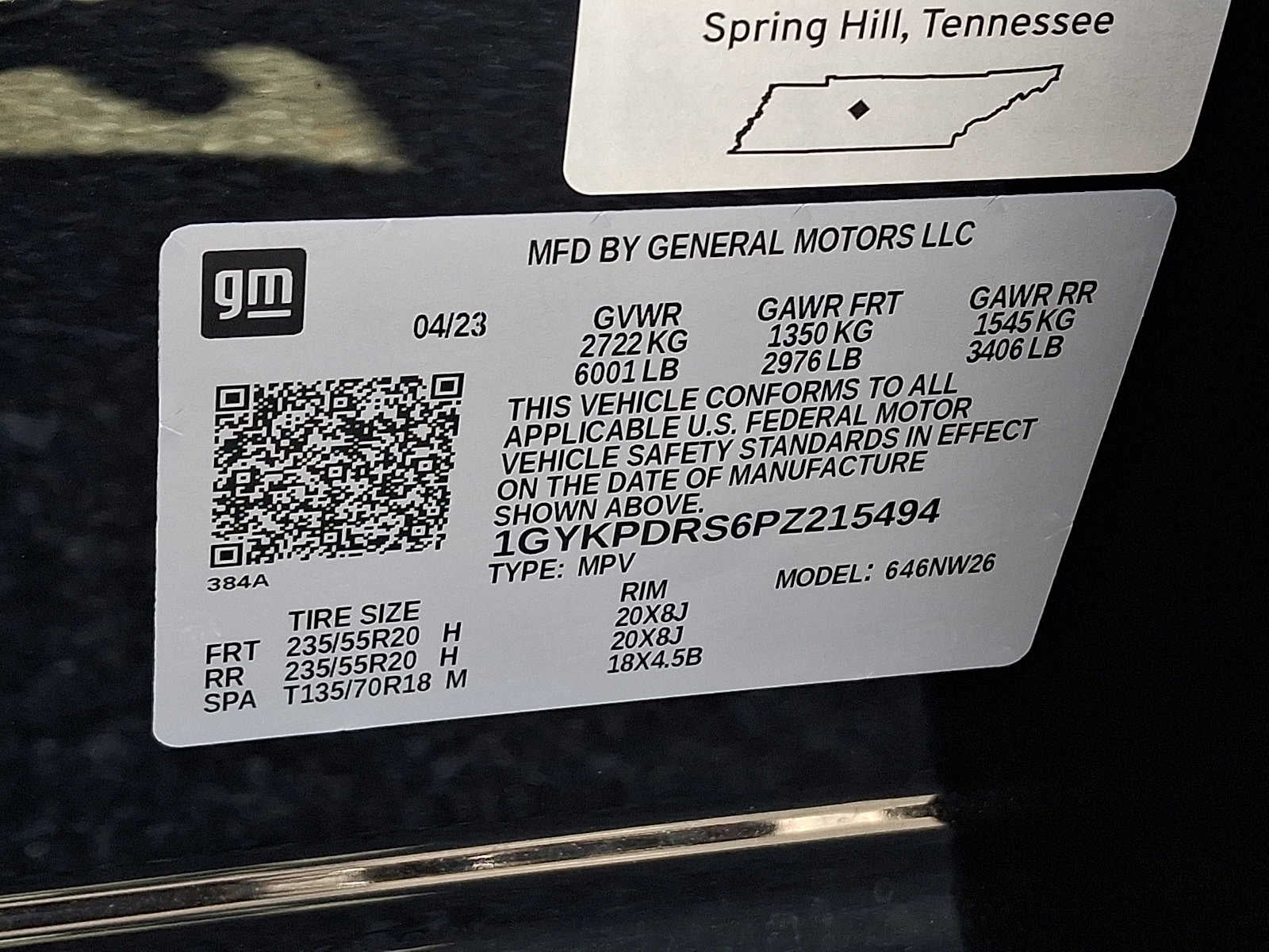2023 Cadillac XT6 AWD 4dr Premium Luxury