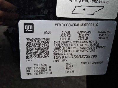 2024 Cadillac XT6 AWD 4dr Premium Luxury