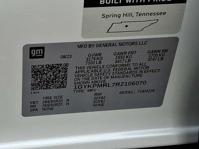 2024 Cadillac LYRIQ 4dr Tech w/1SA