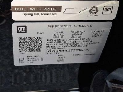 2026 Cadillac LYRIQ 4dr Luxury