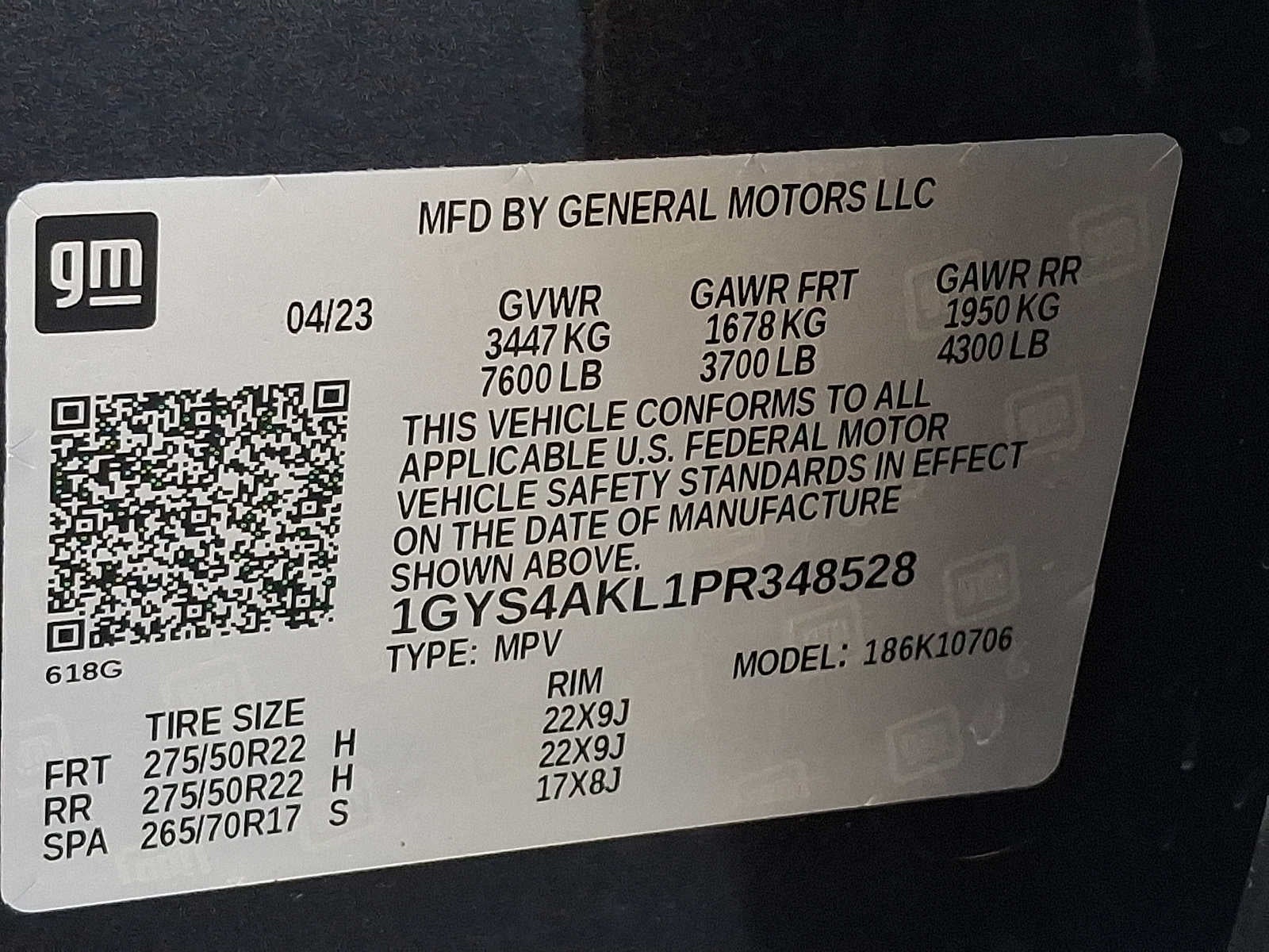 2023 Cadillac Escalade 4WD 4dr Luxury