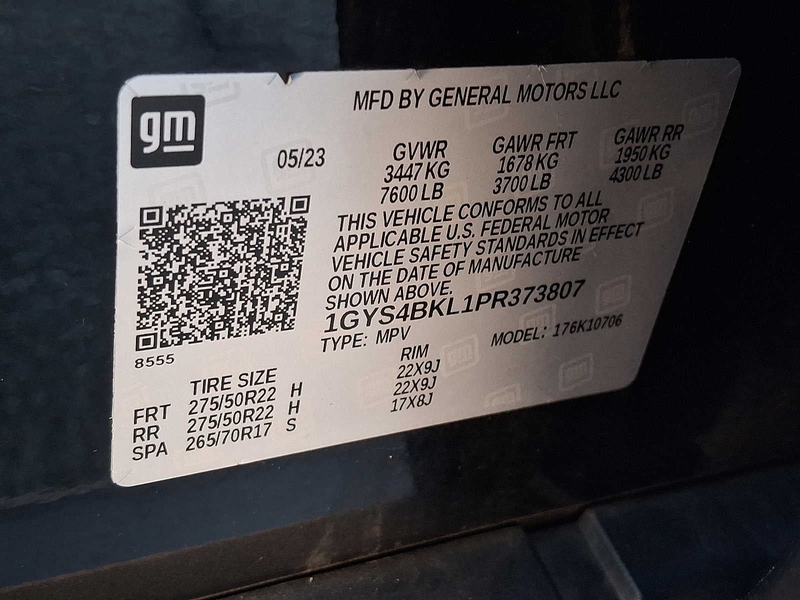 2023 Cadillac Escalade 4WD 4dr Premium Luxury