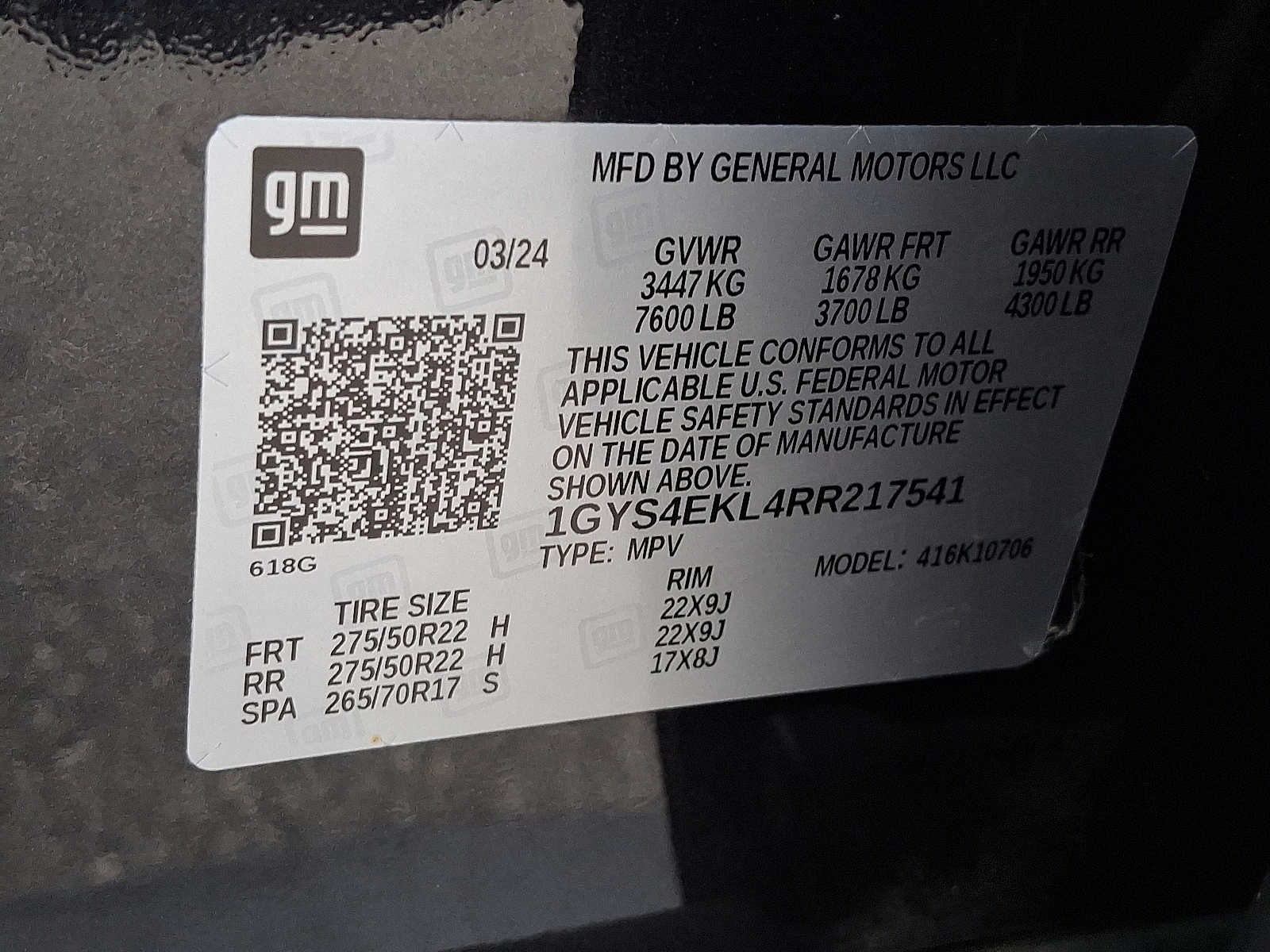 2024 Cadillac Escalade 4WD 4dr Sport