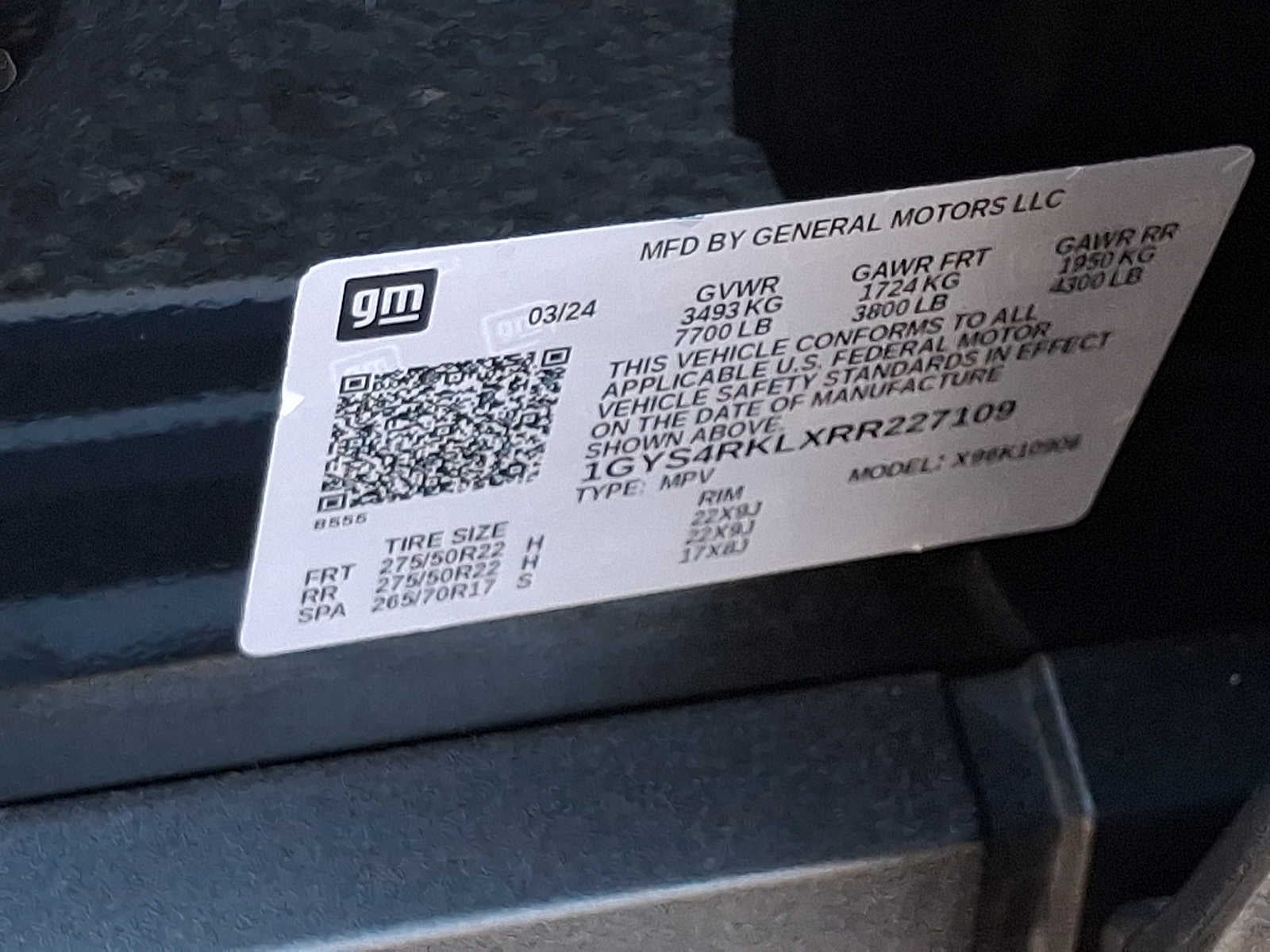 2024 Cadillac Escalade ESV 4WD 4dr Sport Platinum