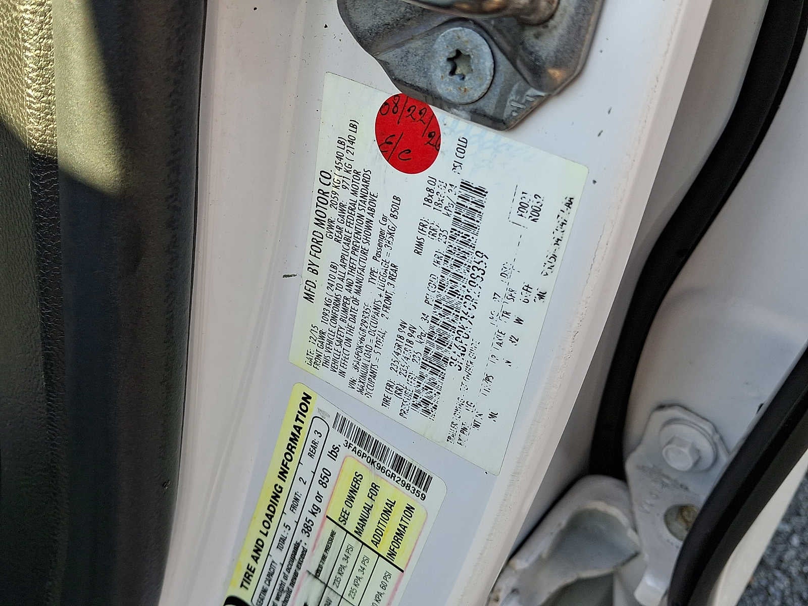 2016 Ford Fusion 4dr Sdn Titanium FWD