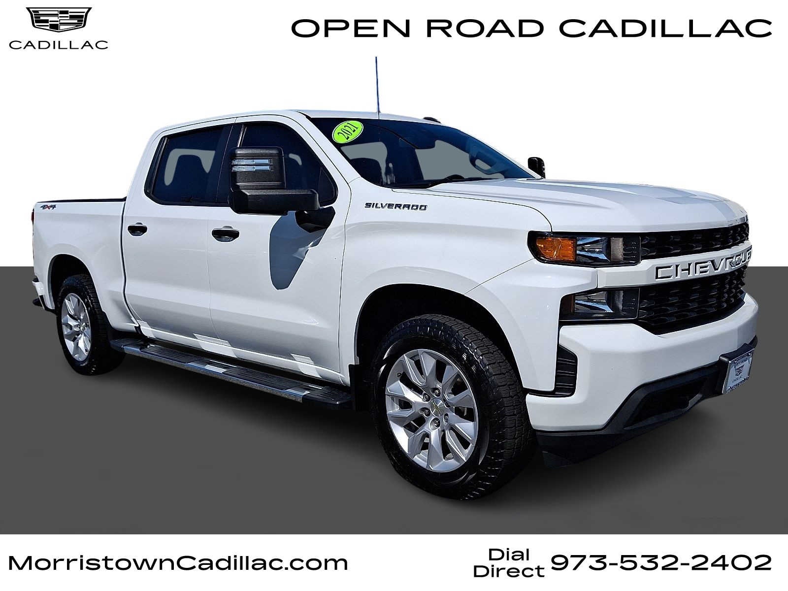 2021 Chevrolet Silverado 1500 4WD Crew Cab 147 Custom