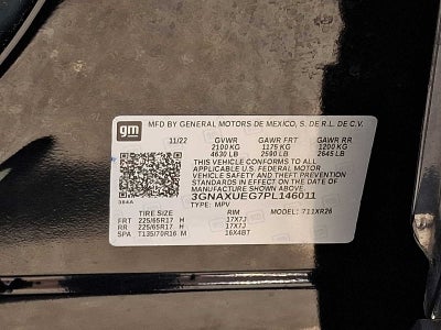 2023 Chevrolet Equinox AWD 4dr LT w/1LT