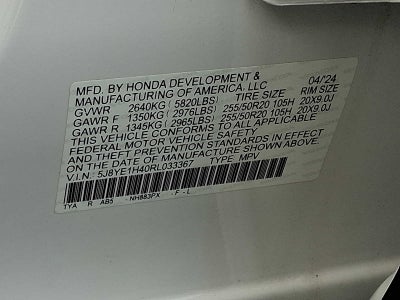 2024 Acura MDX SH-AWD w/Technology Package