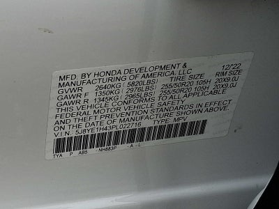 2023 Acura MDX SH-AWD w/Technology Package