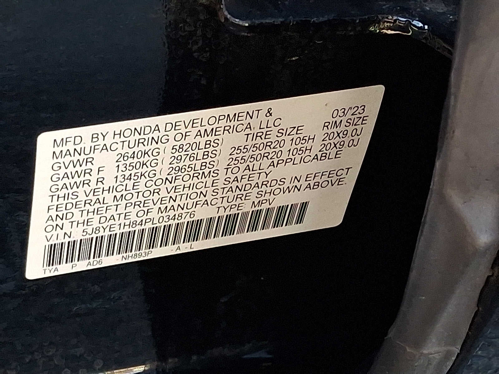2023 Acura MDX SH-AWD w/Advance Package