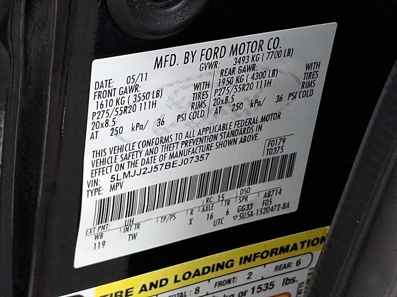 2011 Lincoln Navigator 4WD 4dr