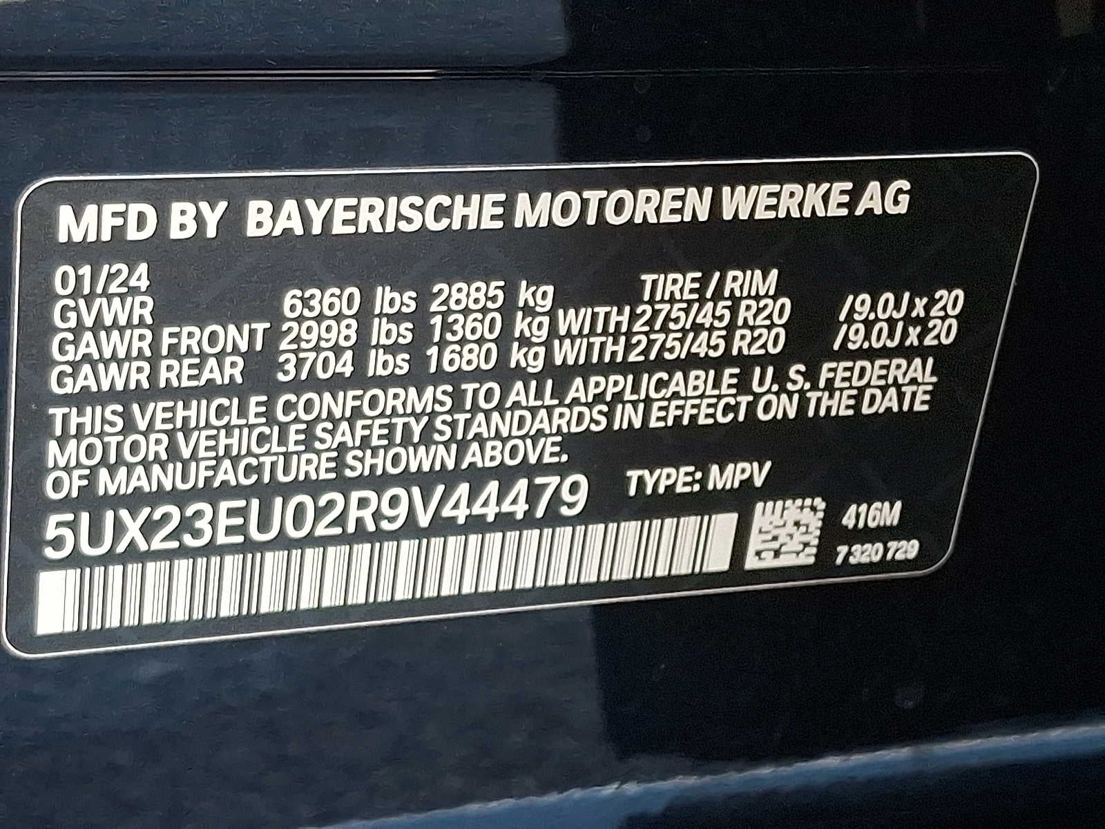 2024 BMW X5 xDrive40i Sports Activity Vehicle