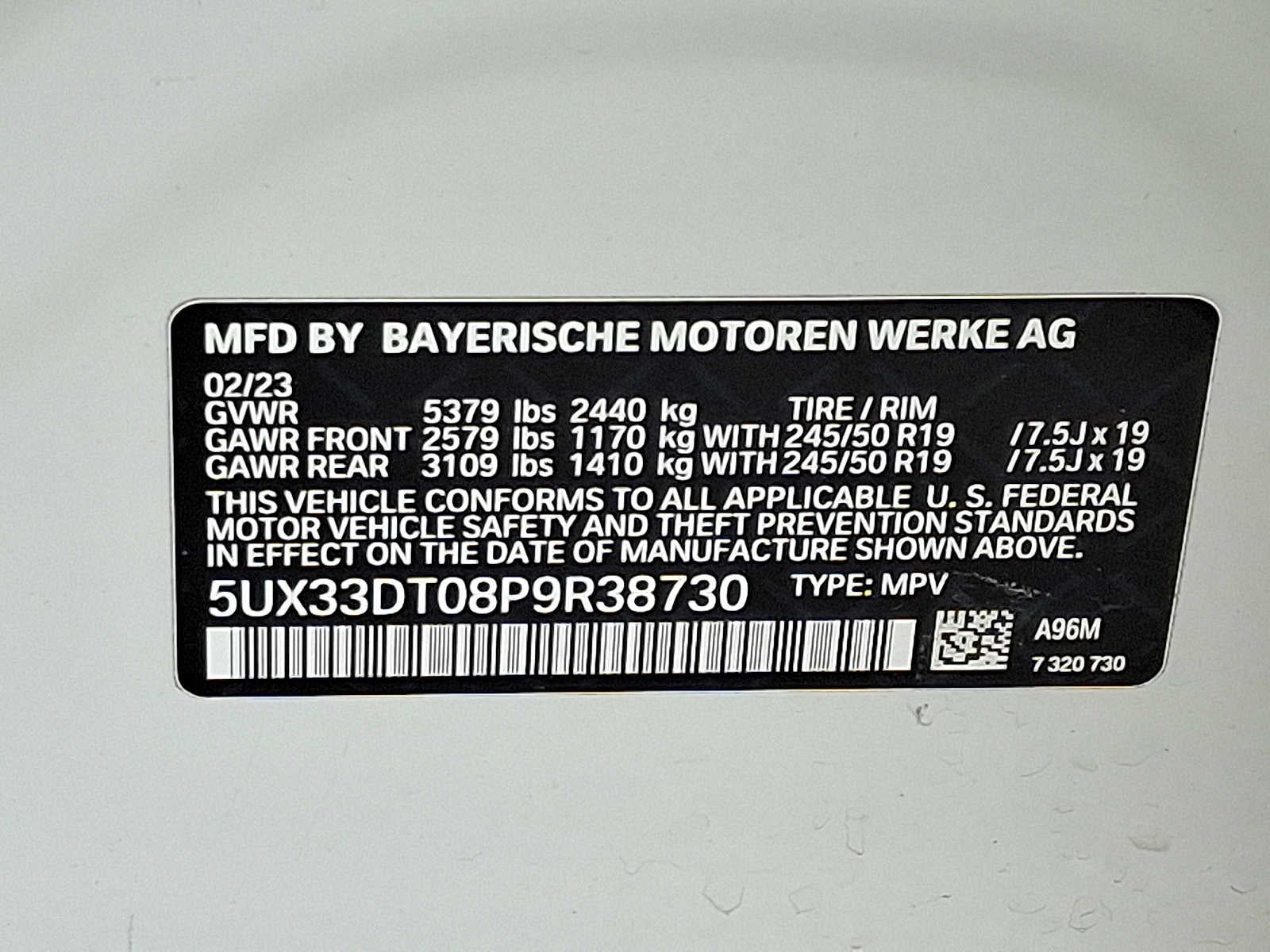 2023 BMW X4 xDrive30i Sports Activity Coupe