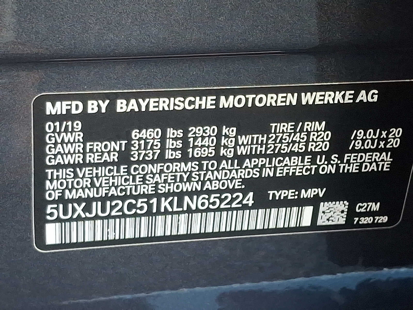 2019 BMW X5 xDrive50i Sports Activity Vehicle