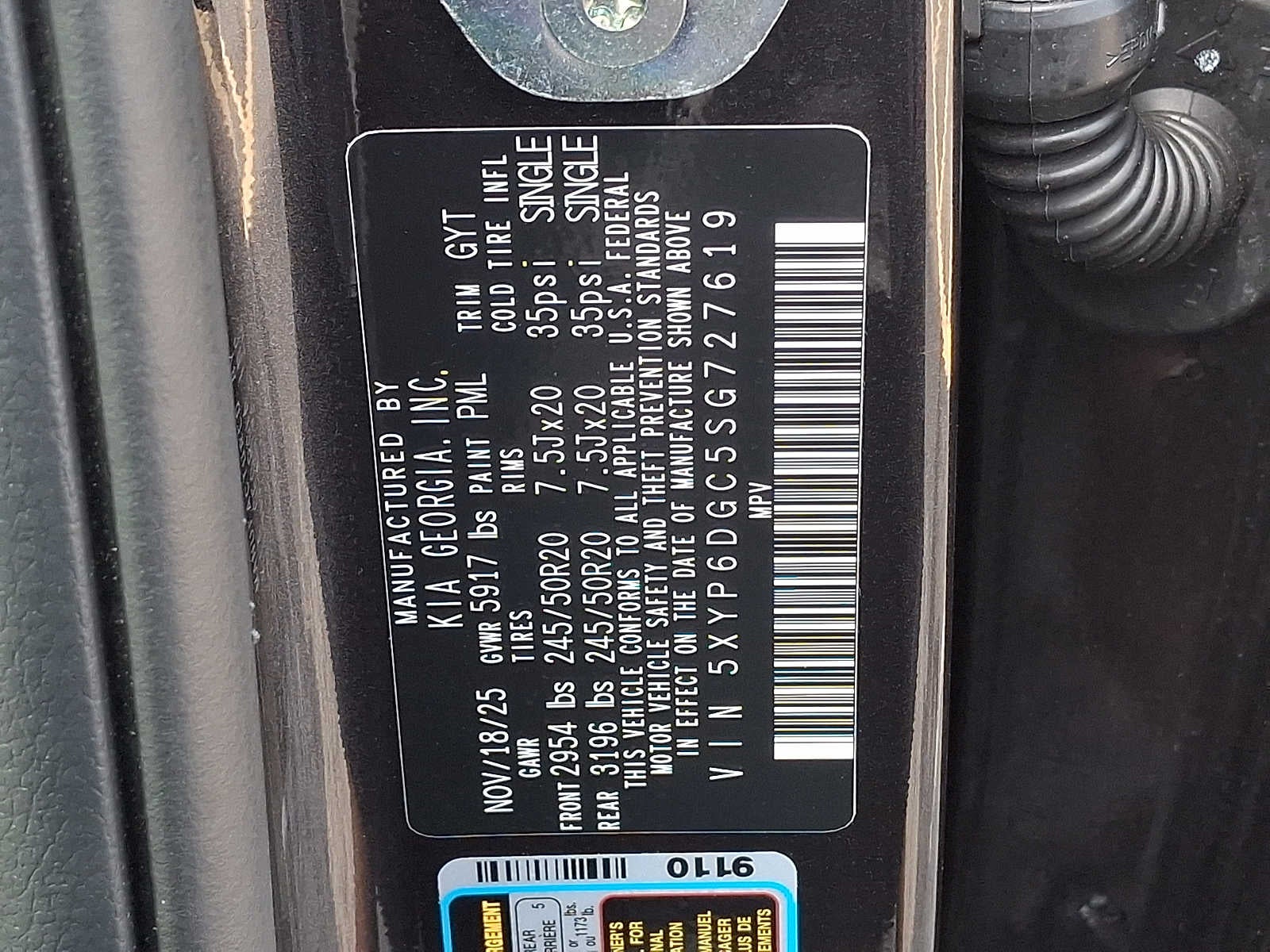 2025 Kia Telluride S AWD