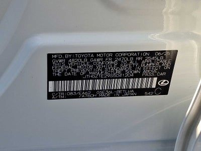 2025 Lexus IS IS 350 F SPORT AWD