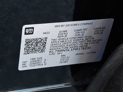 2023 Chevrolet TrailBlazer AWD 4dr LS