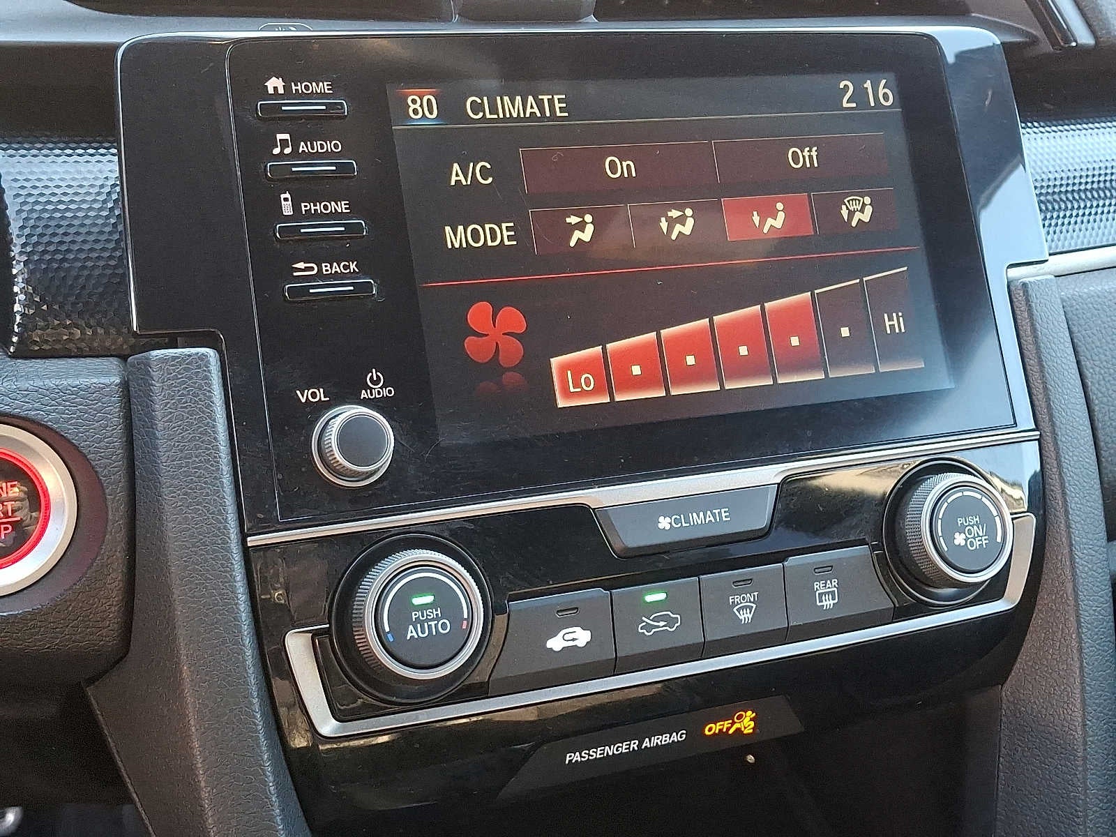 2020 Honda Civic Hatchback Sport CVT