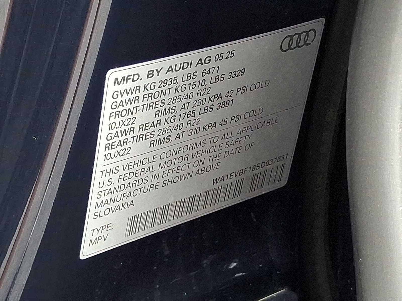 2025 Audi Q8 Premium Plus 55 TFSI quattro