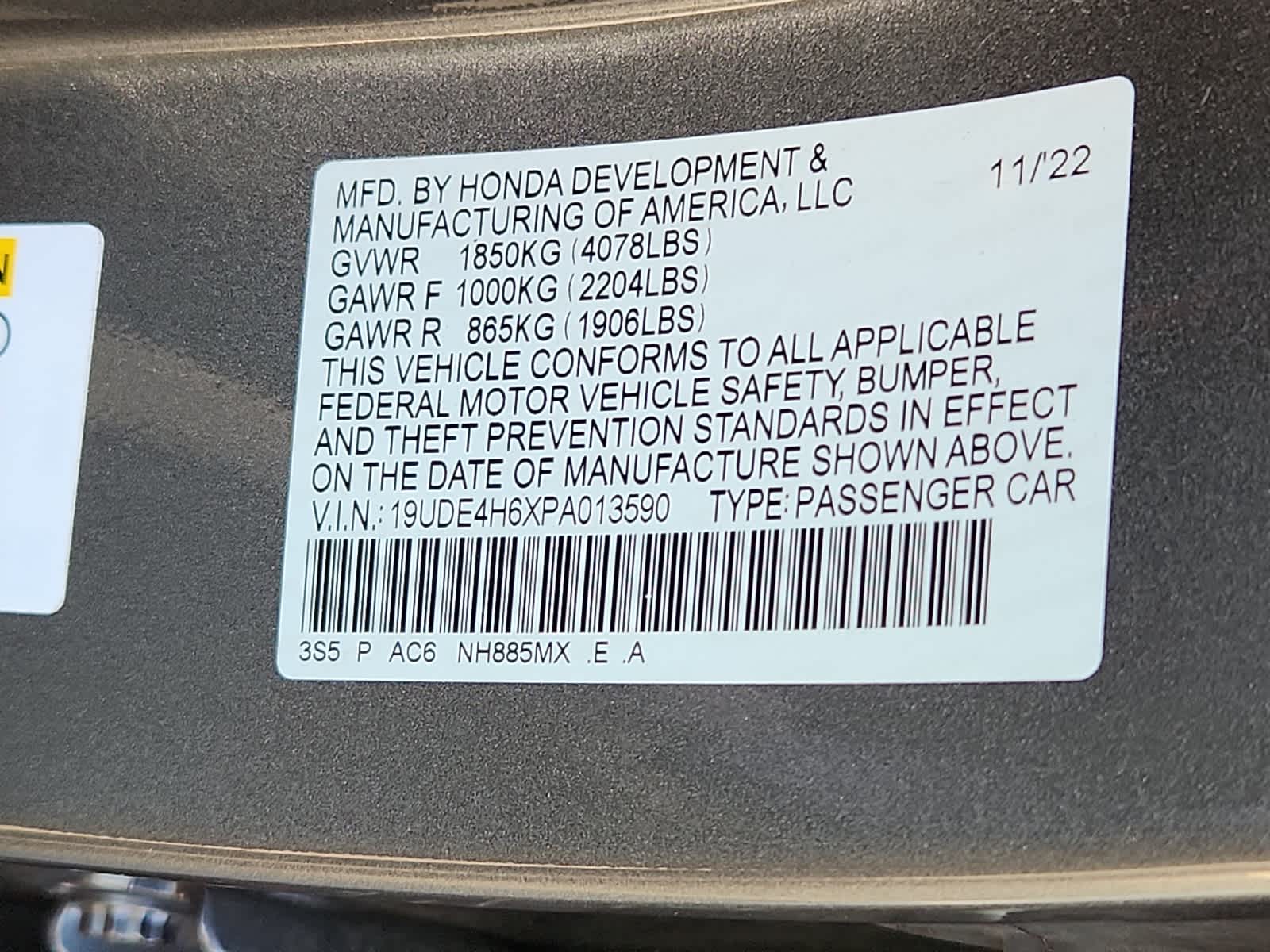 2023 Acura Integra w/A-Spec Technology Package