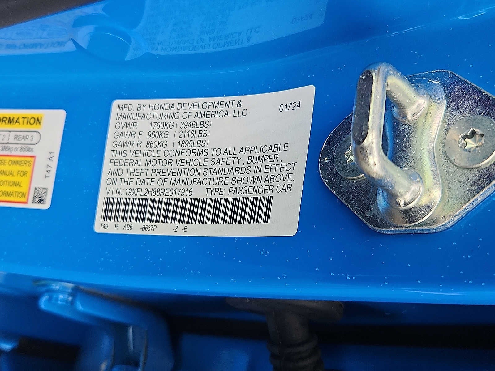 2024 Honda Civic Sport