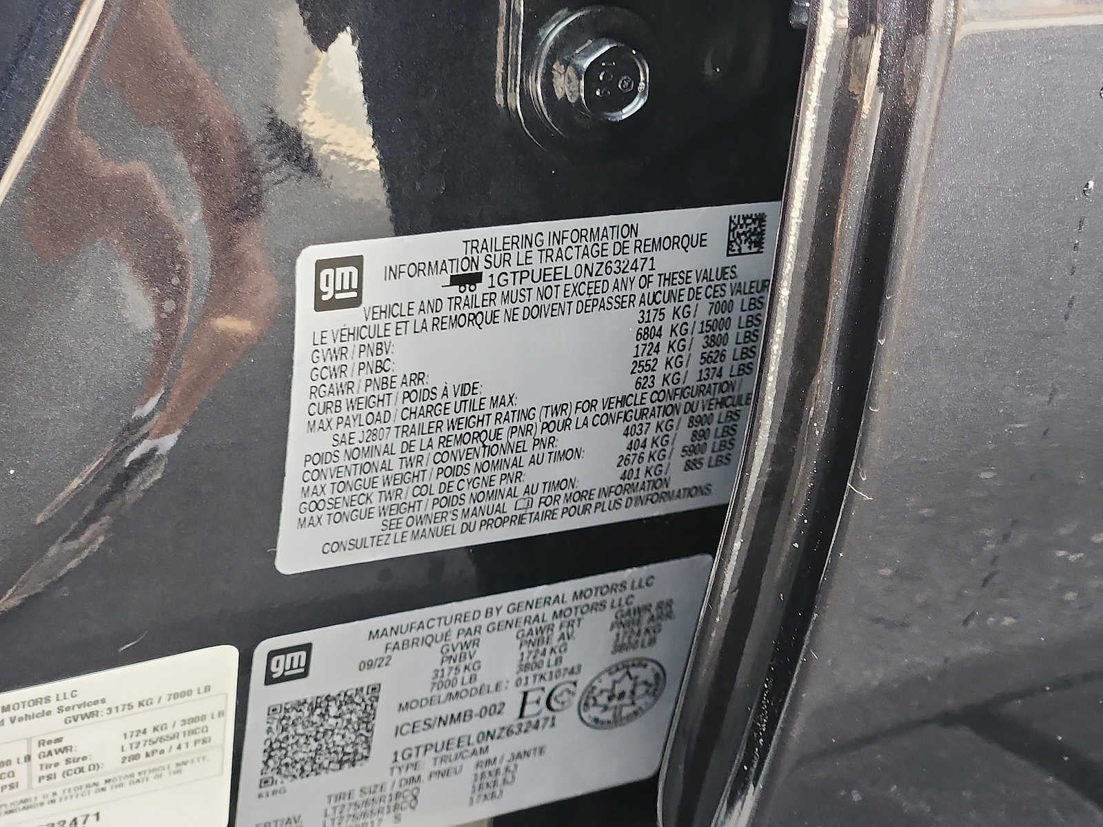 2022 GMC Sierra 1500 AT4