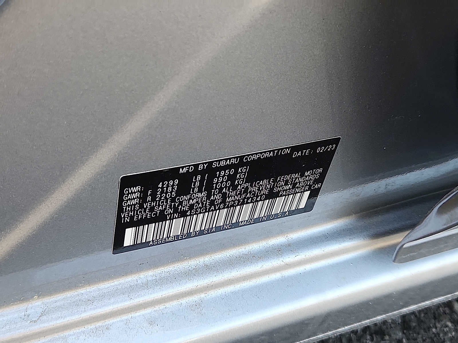 2023 Subaru Impreza Premium