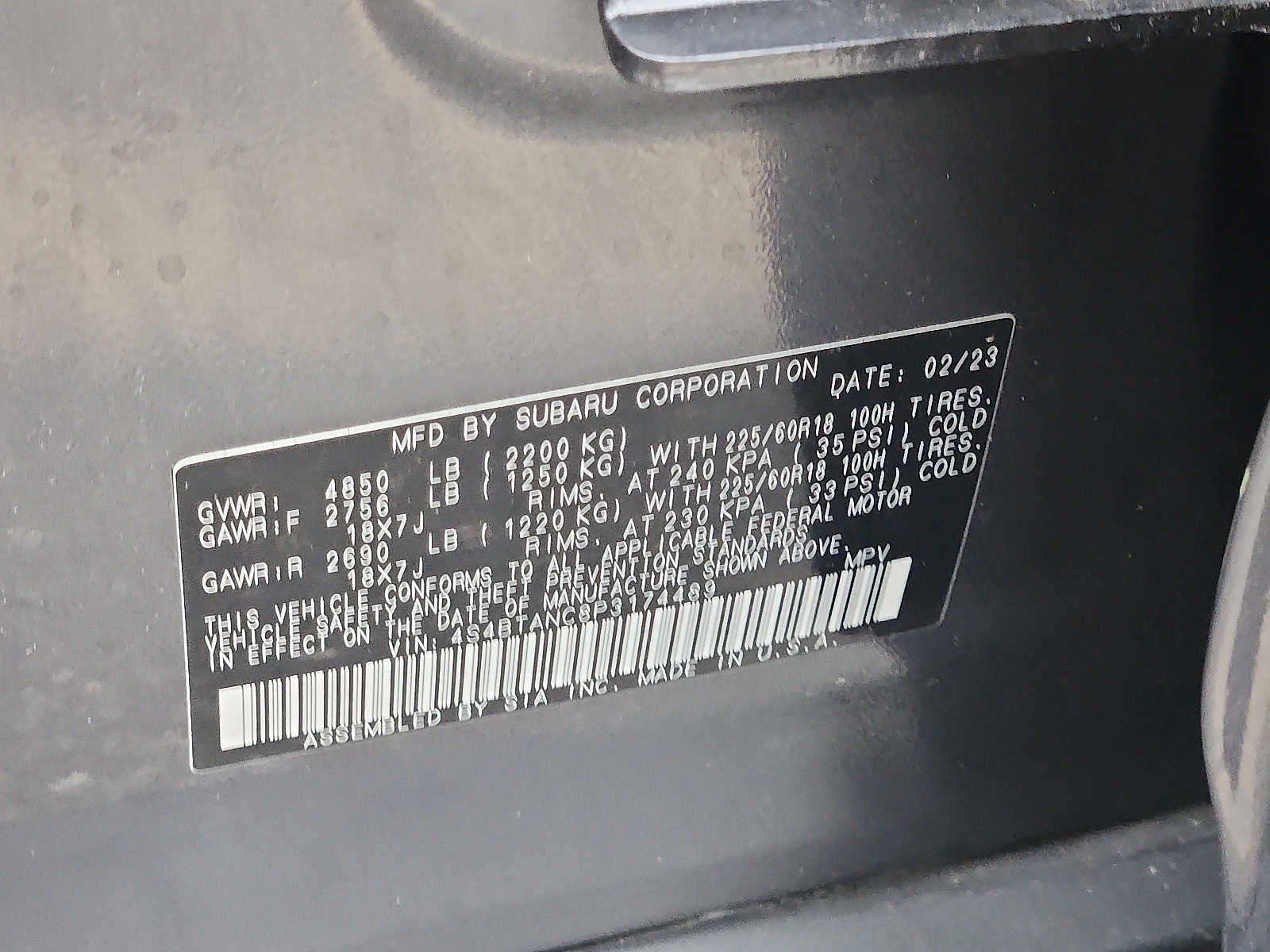 2023 Subaru Outback Limited