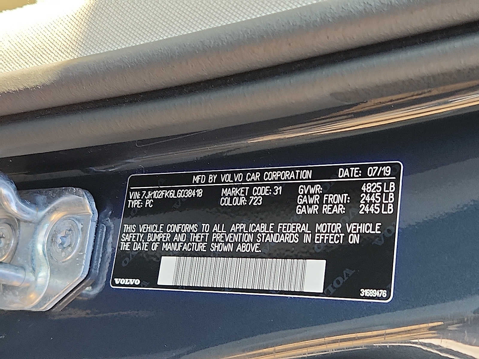 2020 Volvo S60 Momentum
