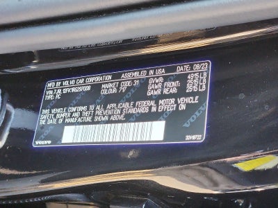 2024 Volvo S60 Core Dark Theme
