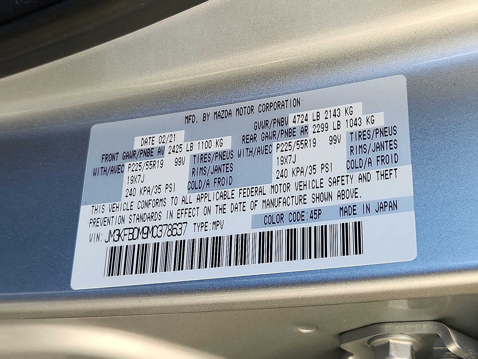 2021 Mazda Mazda CX-5 Grand Touring