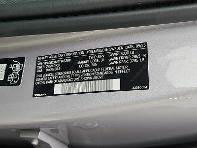 2026 Volvo XC90 Ultra Dark Theme