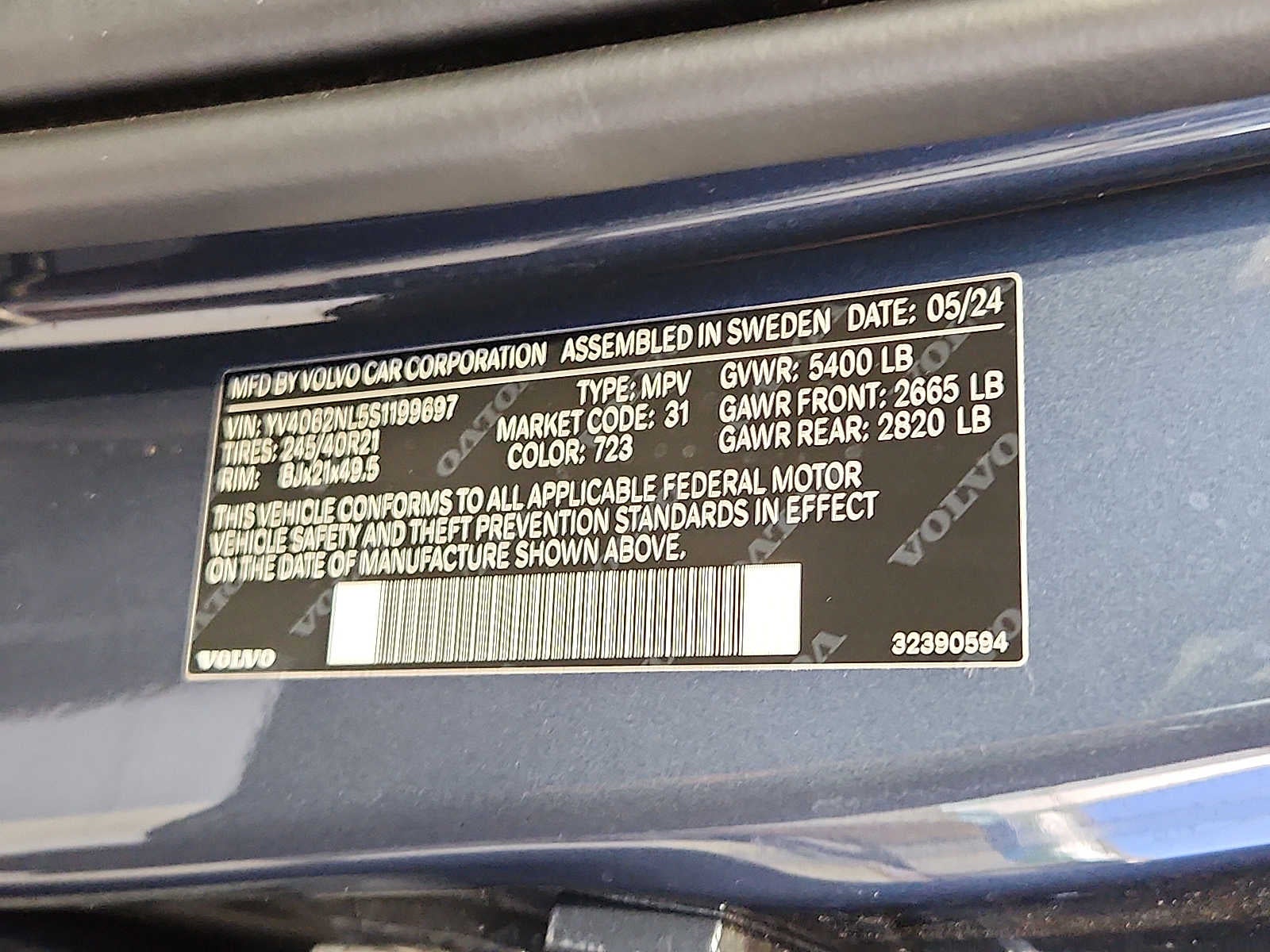 2025 Volvo V90 Cross Country Ultra