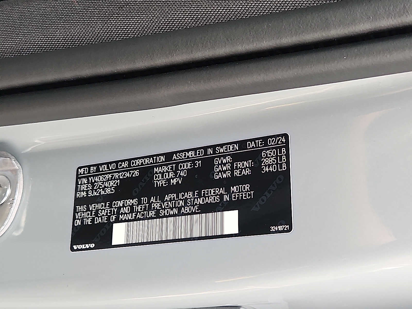 2024 Volvo XC90 Ultimate Bright Theme