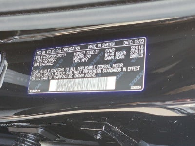 2023 Volvo XC60 Ultimate Dark Theme