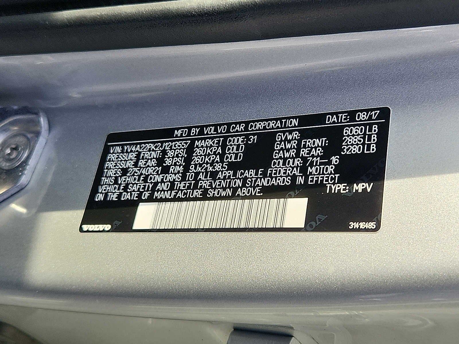 2018 Volvo XC90 Momentum