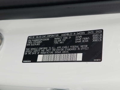 2024 Volvo XC90 Recharge Plug-In Hybrid Plus Bright Theme