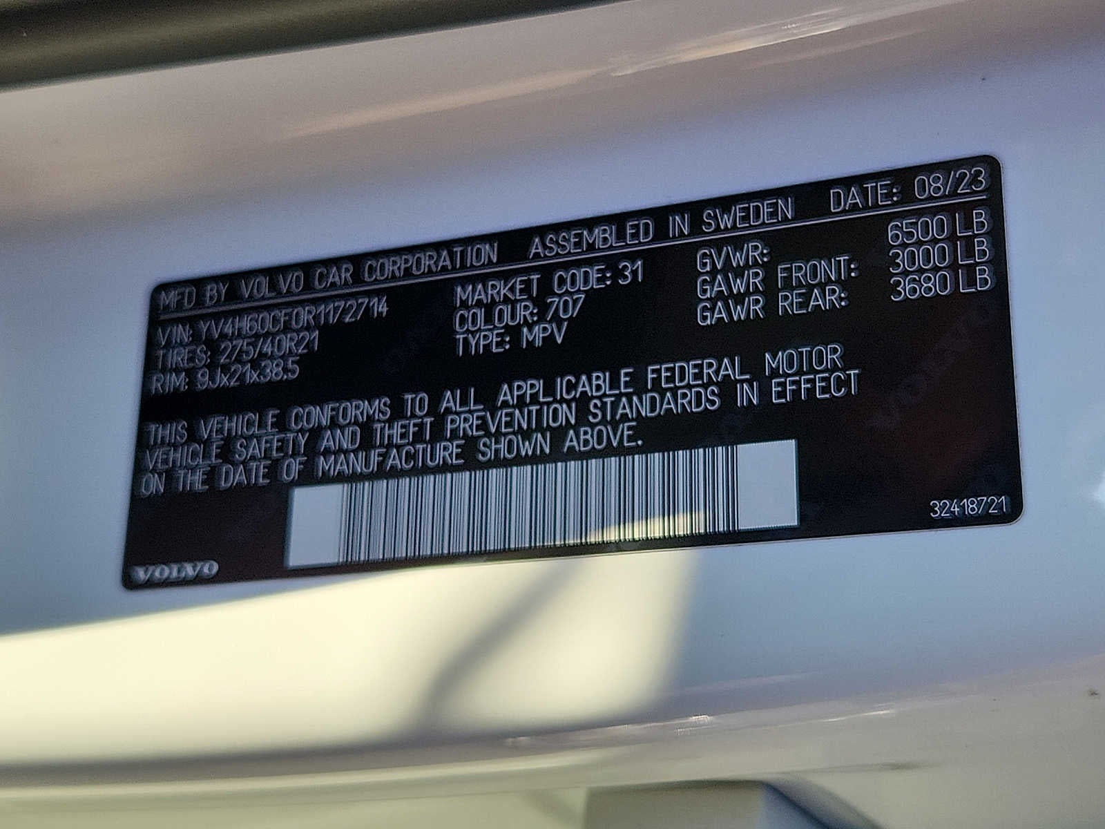 2024 Volvo XC90 Recharge Plug-In Hybrid Ultimate Bright Theme