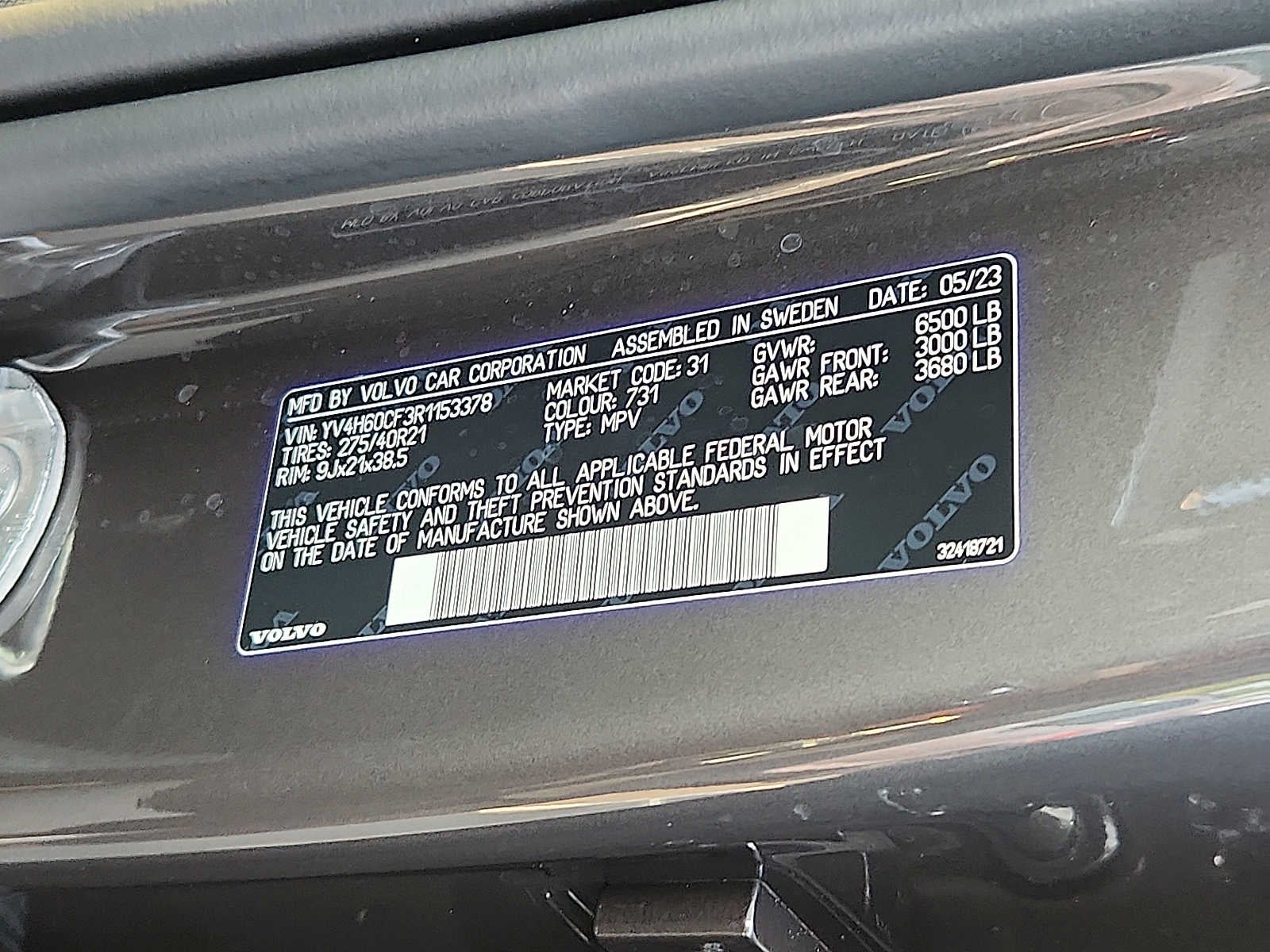 2024 Volvo XC90 Recharge Plug-In Hybrid Ultimate Bright Theme