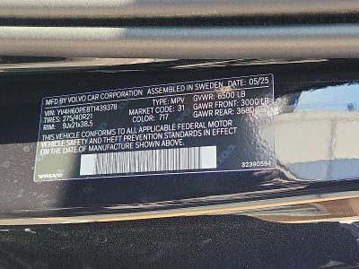 2026 Volvo XC90 Plug-In Hybrid Plus