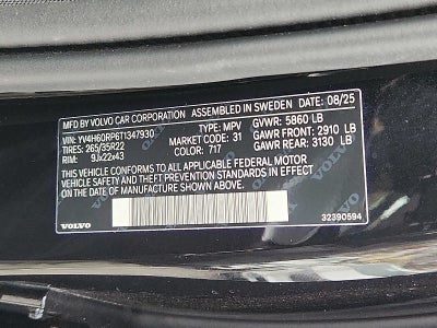 2026 Volvo XC60 Plug-In Hybrid Polestar Engineered