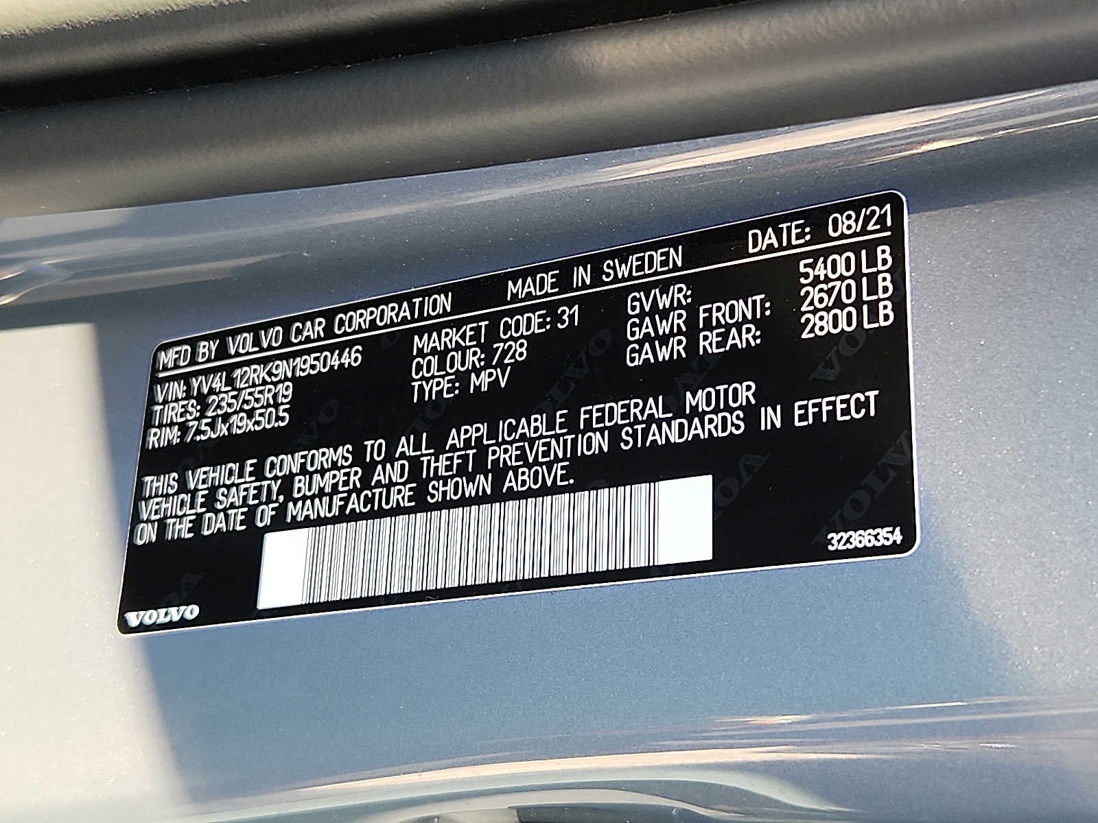 2022 Volvo XC60 Momentum