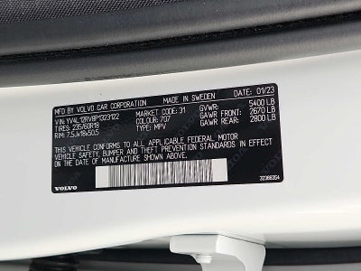 2023 Volvo XC60 Core