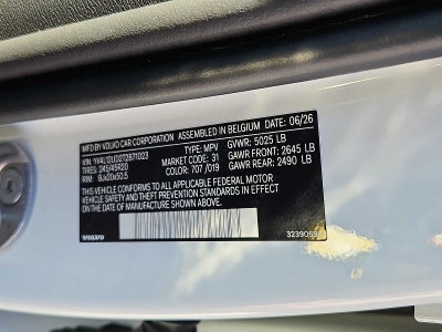 2026 Volvo XC40 Ultra Black Edition