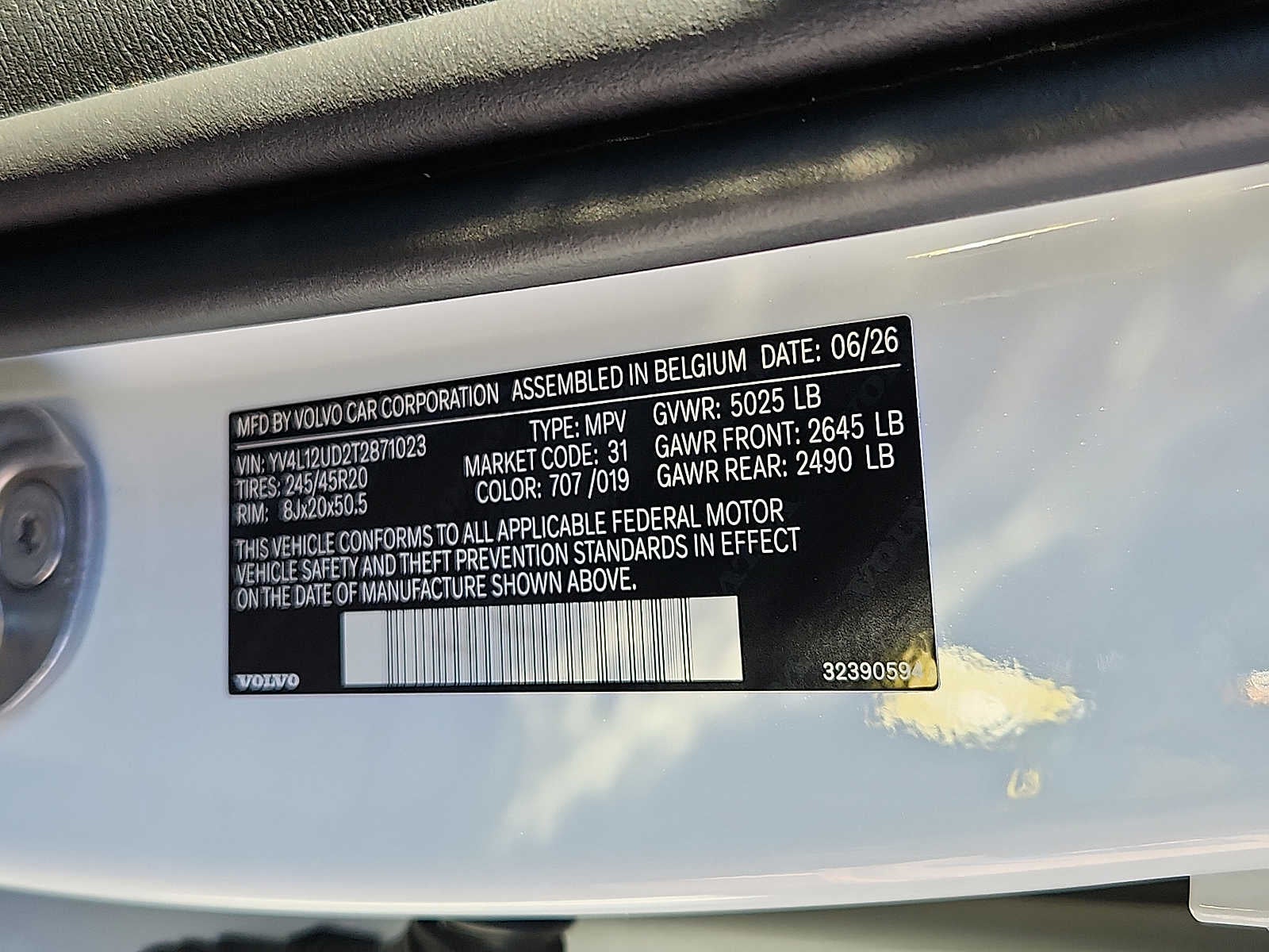 2026 Volvo XC40 Ultra Black Edition