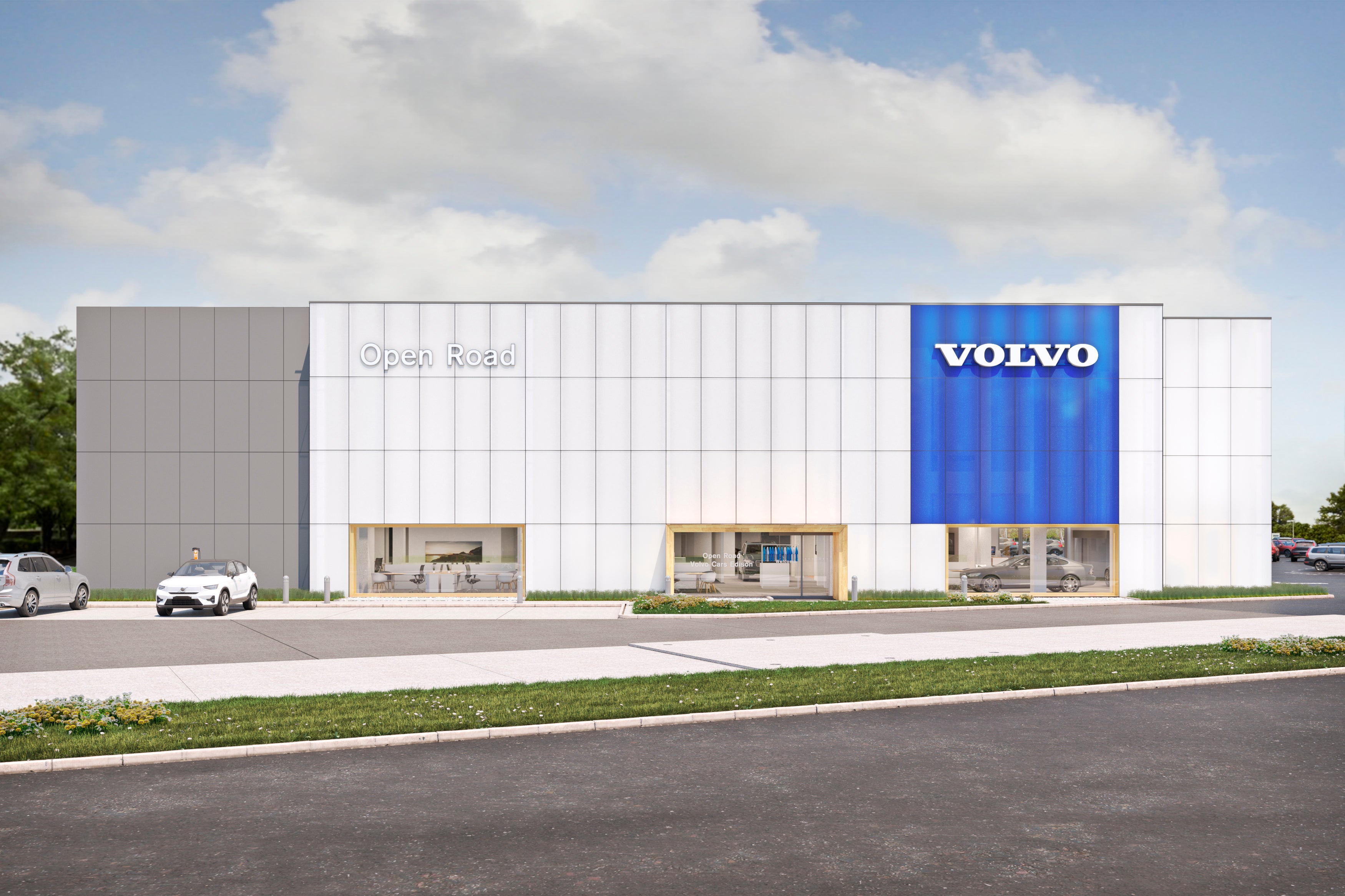 Volvo Cars of Edison is Under Construction